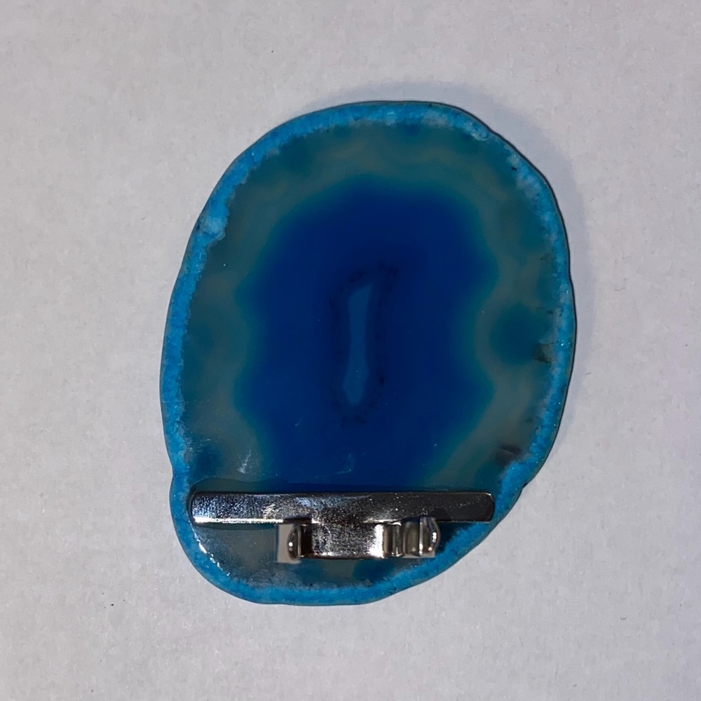 Blue agate night light - Picture 4 of 7